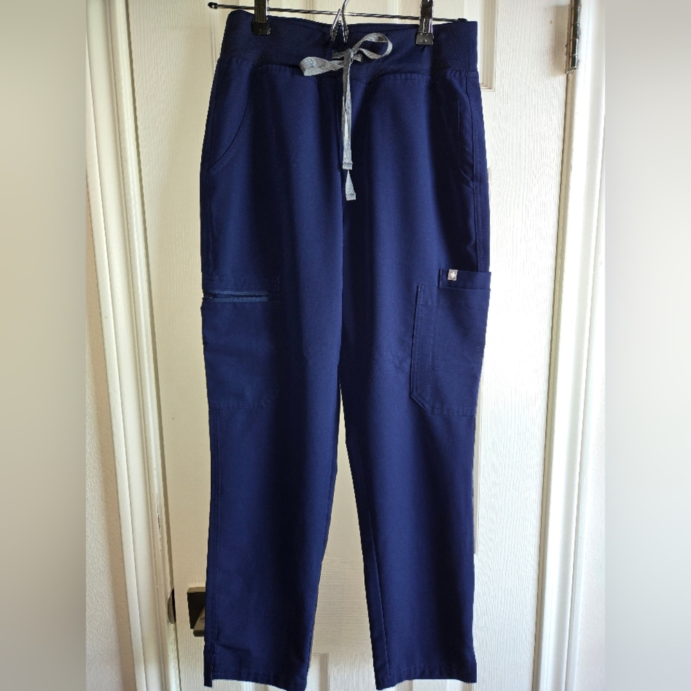 Figs Yola Navy Scrub Pants